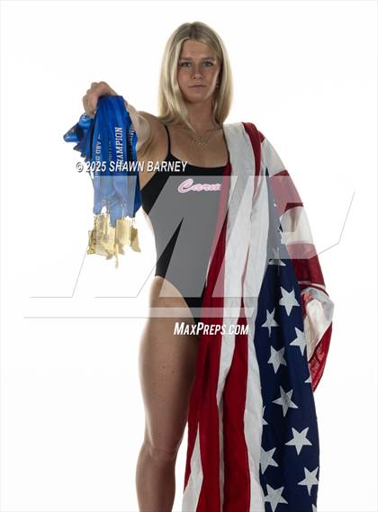 Thumbnail 2 in 2024-2025 MaxPreps National Female Athlete of the Year (Alex Shackell) photogallery.