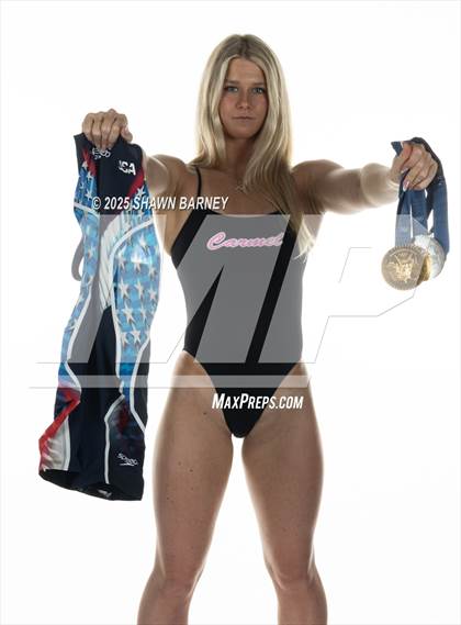 Thumbnail 1 in 2024-2025 MaxPreps National Female Athlete of the Year (Alex Shackell) photogallery.