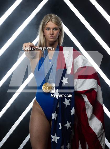 Thumbnail 2 in 2024-2025 MaxPreps National Female Athlete of the Year (Alex Shackell) photogallery.