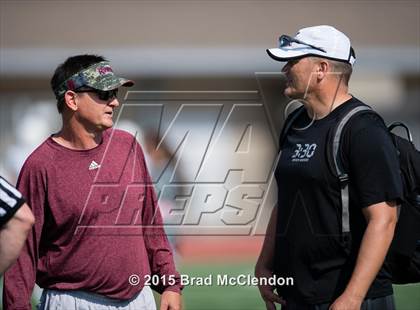 Thumbnail 2 in Waxahachie vs Rowlett (Scrimmage) photogallery.
