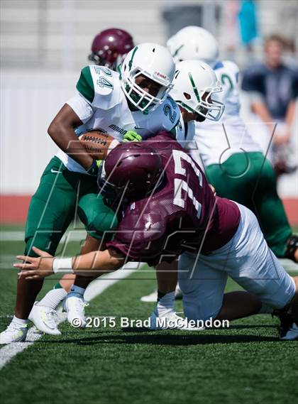 Thumbnail 3 in Waxahachie vs Rowlett (Scrimmage) photogallery.