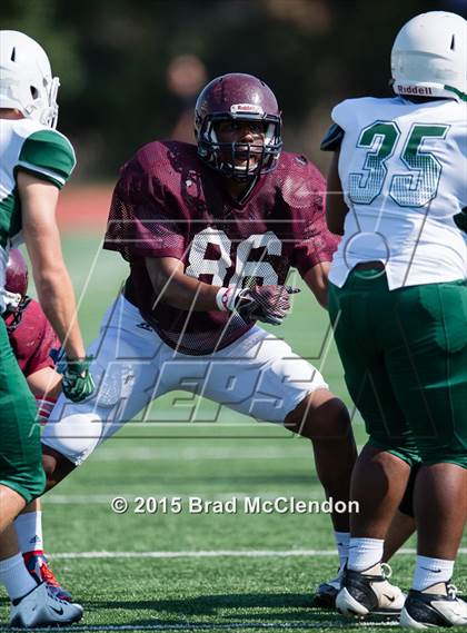 Thumbnail 3 in Waxahachie vs Rowlett (Scrimmage) photogallery.