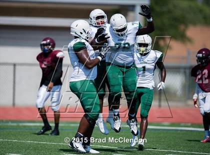 Thumbnail 3 in Waxahachie vs Rowlett (Scrimmage) photogallery.