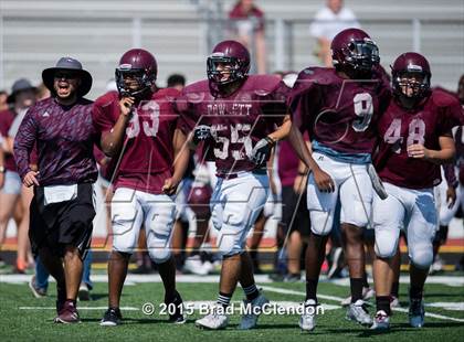 Thumbnail 2 in Waxahachie vs Rowlett (Scrimmage) photogallery.