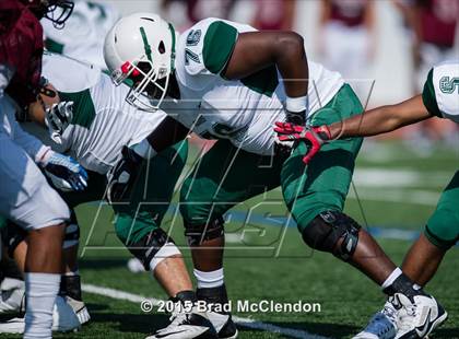 Thumbnail 2 in Waxahachie vs Rowlett (Scrimmage) photogallery.