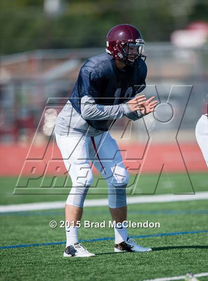 Thumbnail 3 in Waxahachie vs Rowlett (Scrimmage) photogallery.