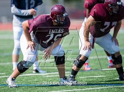 Thumbnail 2 in Waxahachie vs Rowlett (Scrimmage) photogallery.