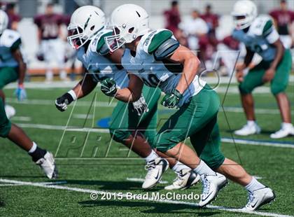 Thumbnail 2 in Waxahachie vs Rowlett (Scrimmage) photogallery.