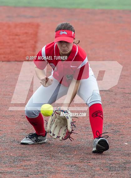 Thumbnail 3 in Pleasant Valley vs. East Nicolaus photogallery.