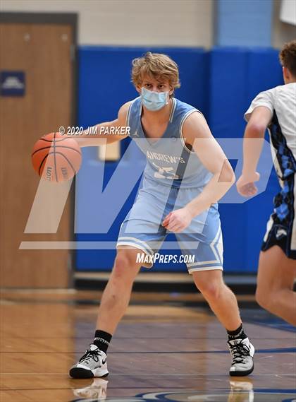 Thumbnail 2 in St. Andrew's vs Round Rock HomeSchool (St. Dominic Savio Tournament) photogallery.