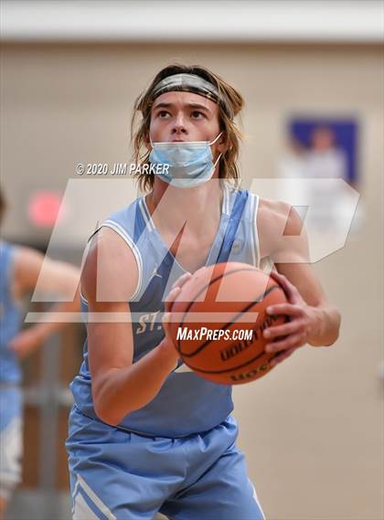 Thumbnail 2 in St. Andrew's vs Round Rock HomeSchool (St. Dominic Savio Tournament) photogallery.