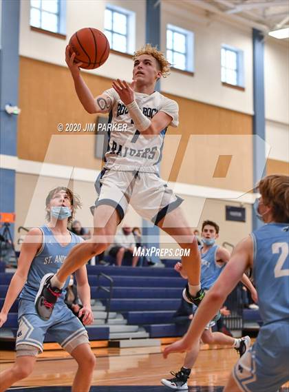 Thumbnail 2 in St. Andrew's vs Round Rock HomeSchool (St. Dominic Savio Tournament) photogallery.