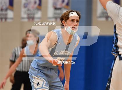 Thumbnail 2 in St. Andrew's vs Round Rock HomeSchool (St. Dominic Savio Tournament) photogallery.