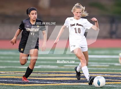 Thumbnail 2 in Mountain View vs. Saint Francis (CIFCCS Open Div. Final) photogallery.