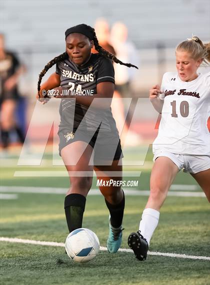 Thumbnail 1 in Mountain View vs. Saint Francis (CIFCCS Open Div. Final) photogallery.
