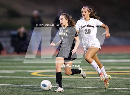Thumbnail 2 in Mountain View vs. Saint Francis (CIFCCS Open Div. Final) photogallery.