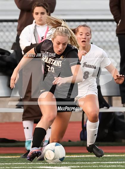 Thumbnail 3 in Mountain View vs. Saint Francis (CIFCCS Open Div. Final) photogallery.