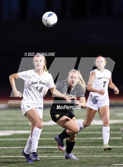 Thumbnail 3 in Mountain View vs. Saint Francis (CIFCCS Open Div. Final) photogallery.
