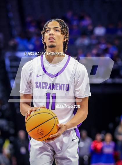 Thumbnail 2 in Christian Brothers vs. Sacramento (CIF SJS D-3 Final) photogallery.