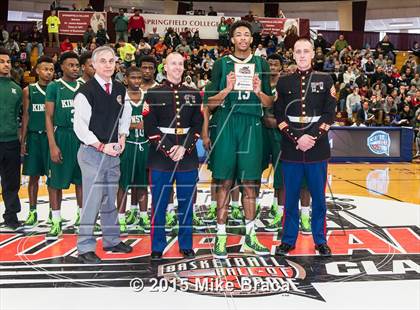 Thumbnail 1 in Kinston vs. Trenton Catholic Academy (Spalding HoopHall Classic) photogallery.