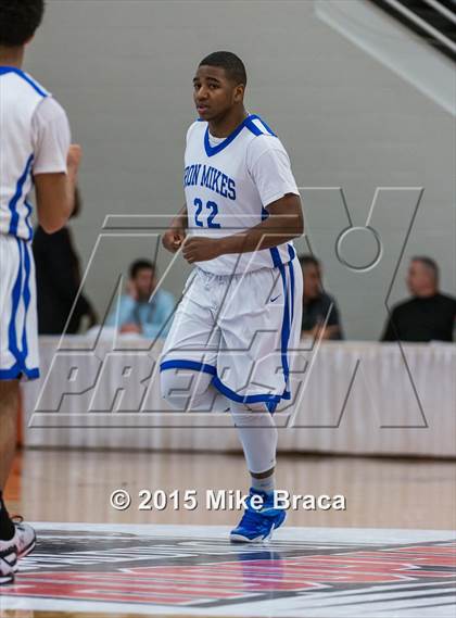 Thumbnail 1 in Kinston vs. Trenton Catholic Academy (Spalding HoopHall Classic) photogallery.
