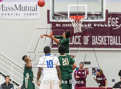 Thumbnail 1 in Kinston vs. Trenton Catholic Academy (Spalding HoopHall Classic) photogallery.