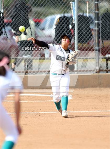 Thumbnail 3 in Pioneer Valley @ St. Joseph (CIF CS Division II Round 1) photogallery.