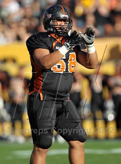 Thumbnail 2 in Queen Creek vs. Desert Edge (AIA D3 Final) photogallery.