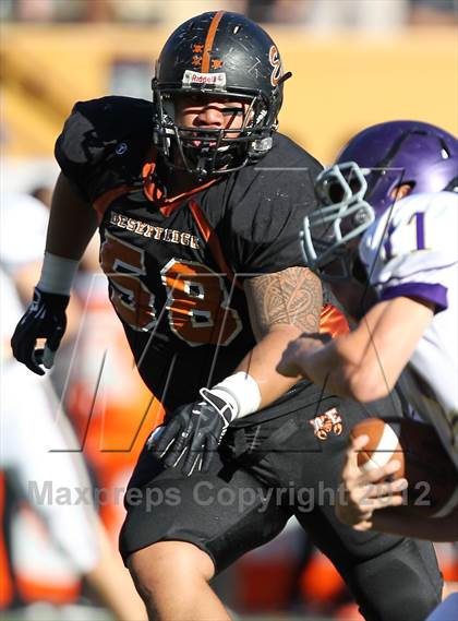 Thumbnail 1 in Queen Creek vs. Desert Edge (AIA D3 Final) photogallery.