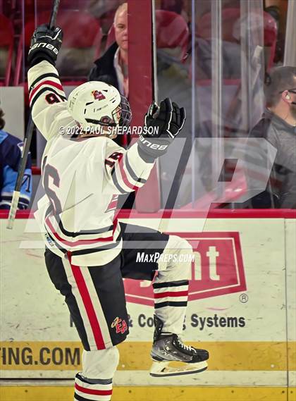 Thumbnail 3 in Denver East vs. Ralston Valley (CHSAA 5A State Semifinal Game) photogallery.