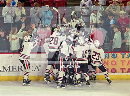Thumbnail 3 in Denver East vs. Ralston Valley (CHSAA 5A State Semifinal Game) photogallery.