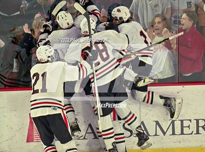 Thumbnail 3 in Denver East vs. Ralston Valley (CHSAA 5A State Semifinal Game) photogallery.