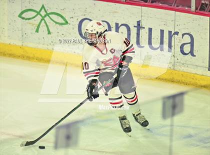 Thumbnail 1 in Denver East vs. Ralston Valley (CHSAA 5A State Semifinal Game) photogallery.