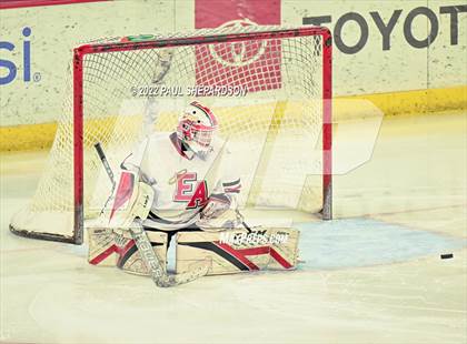 Thumbnail 3 in Denver East vs. Ralston Valley (CHSAA 5A State Semifinal Game) photogallery.