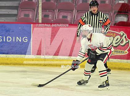 Thumbnail 3 in Denver East vs. Ralston Valley (CHSAA 5A State Semifinal Game) photogallery.
