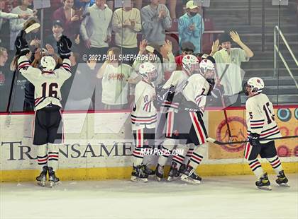 Thumbnail 2 in Denver East vs. Ralston Valley (CHSAA 5A State Semifinal Game) photogallery.