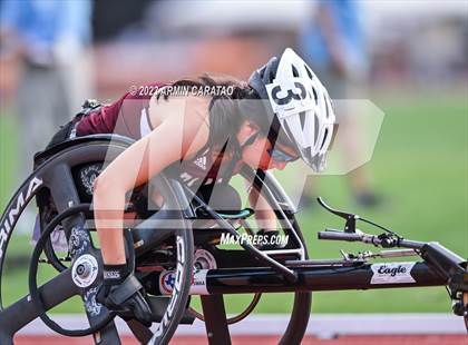 Thumbnail 1 in UIL Track & Field Finals (Wheelchair Division) photogallery.