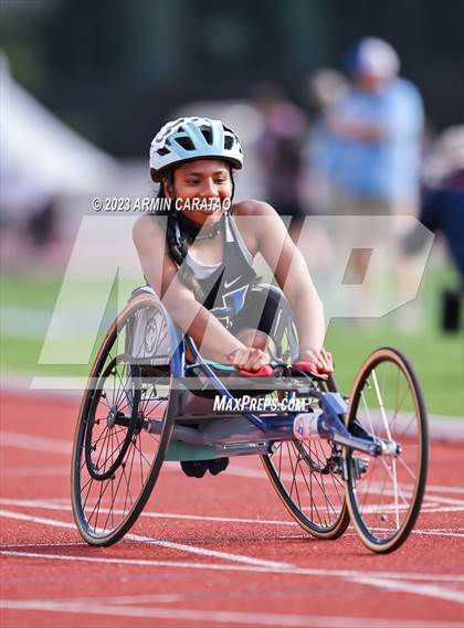Thumbnail 1 in UIL Track & Field Finals (Wheelchair Division) photogallery.