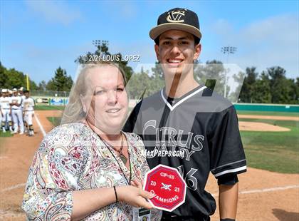 Thumbnail 2 in Cajon vs. Citrus Valley (CIF SS DIV 5 Championship) photogallery.