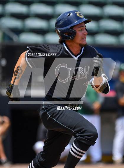 Thumbnail 1 in Cajon vs. Citrus Valley (CIF SS DIV 5 Championship) photogallery.