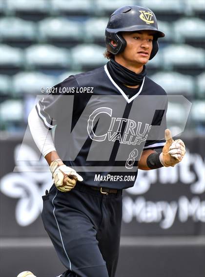 Thumbnail 1 in Cajon vs. Citrus Valley (CIF SS DIV 5 Championship) photogallery.