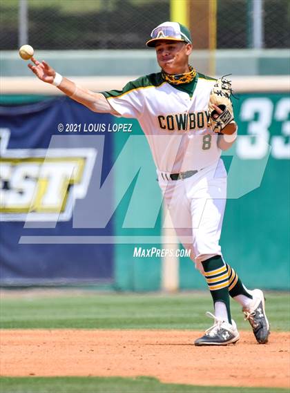 Thumbnail 2 in Cajon vs. Citrus Valley (CIF SS DIV 5 Championship) photogallery.