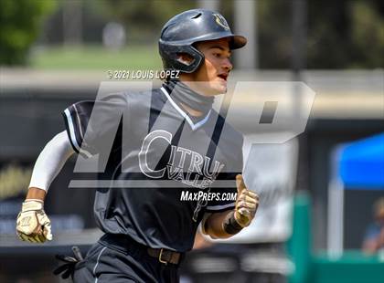 Thumbnail 1 in Cajon vs. Citrus Valley (CIF SS DIV 5 Championship) photogallery.