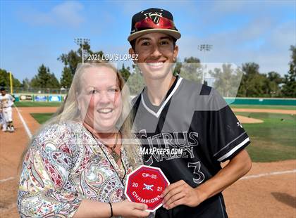 Thumbnail 2 in Cajon vs. Citrus Valley (CIF SS DIV 5 Championship) photogallery.