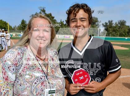 Thumbnail 2 in Cajon vs. Citrus Valley (CIF SS DIV 5 Championship) photogallery.