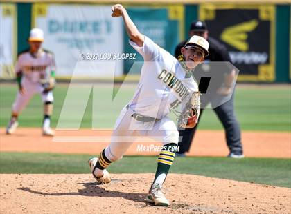 Thumbnail 1 in Cajon vs. Citrus Valley (CIF SS DIV 5 Championship) photogallery.