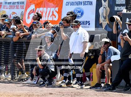 Thumbnail 2 in Cajon vs. Citrus Valley (CIF SS DIV 5 Championship) photogallery.