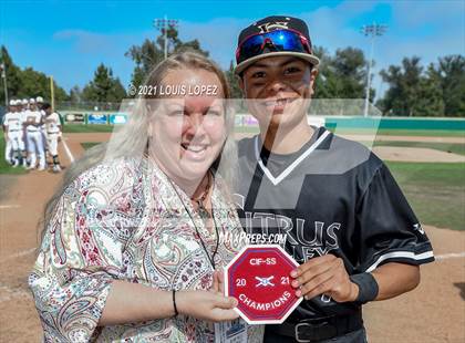 Thumbnail 2 in Cajon vs. Citrus Valley (CIF SS DIV 5 Championship) photogallery.