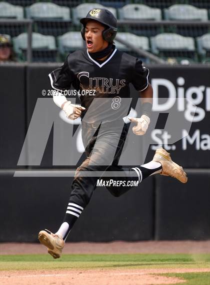 Thumbnail 3 in Cajon vs. Citrus Valley (CIF SS DIV 5 Championship) photogallery.