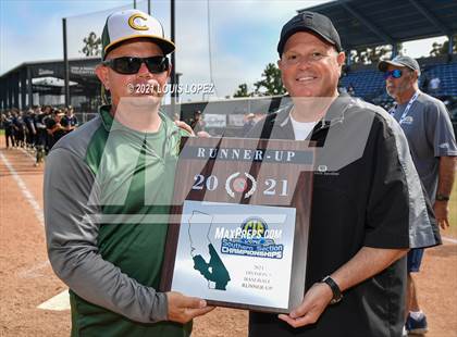 Thumbnail 1 in Cajon vs. Citrus Valley (CIF SS DIV 5 Championship) photogallery.
